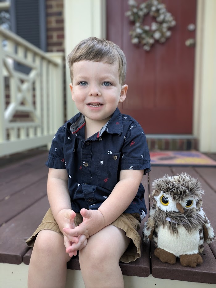 Cody on the first day of school 2025