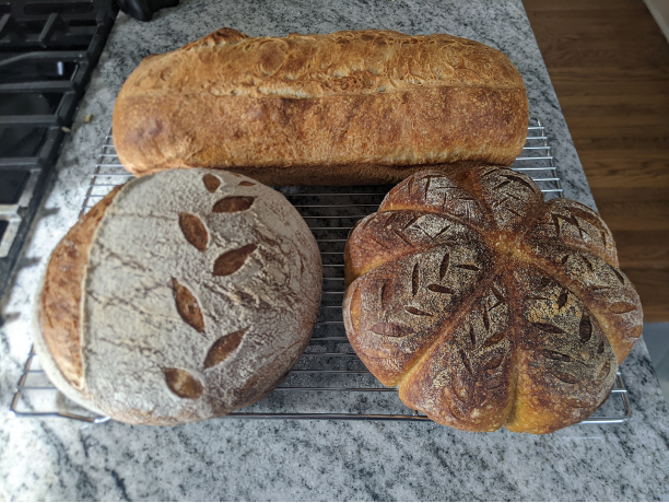 I like to make bread