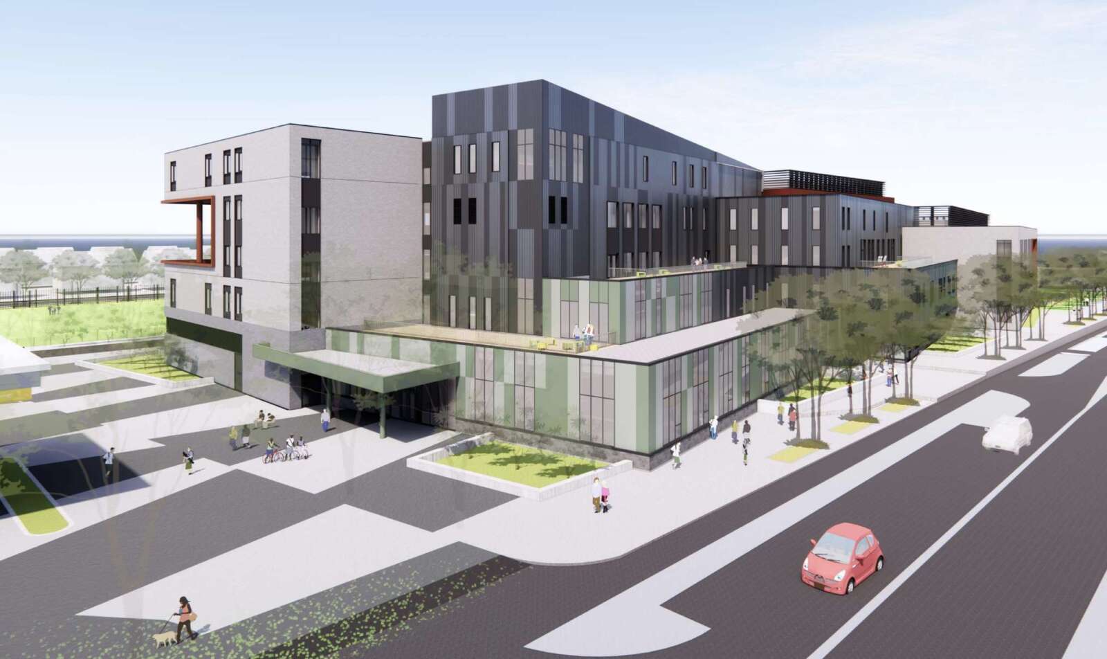 Rendering of the future Grace Hopper Center